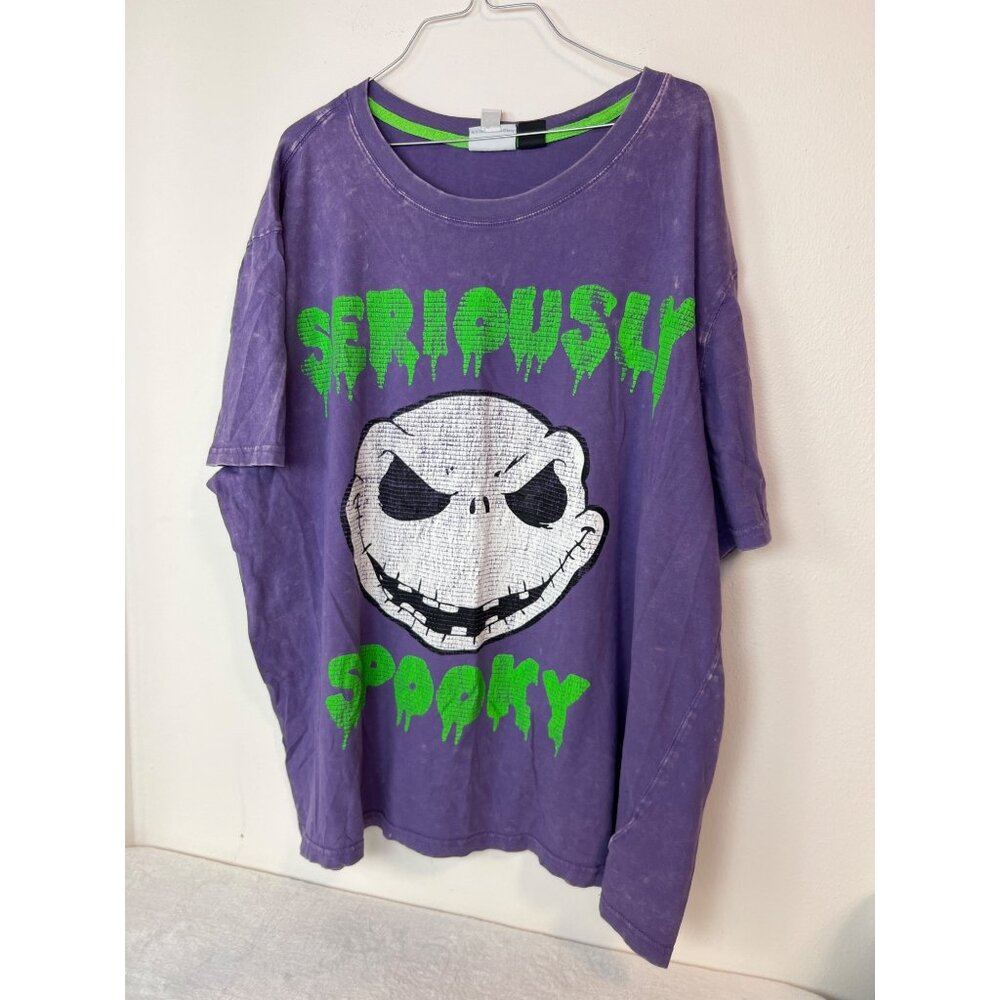Disney Parks Halloween The Nightmare Before Christmas Jack Spooky T-shirt XXL Te